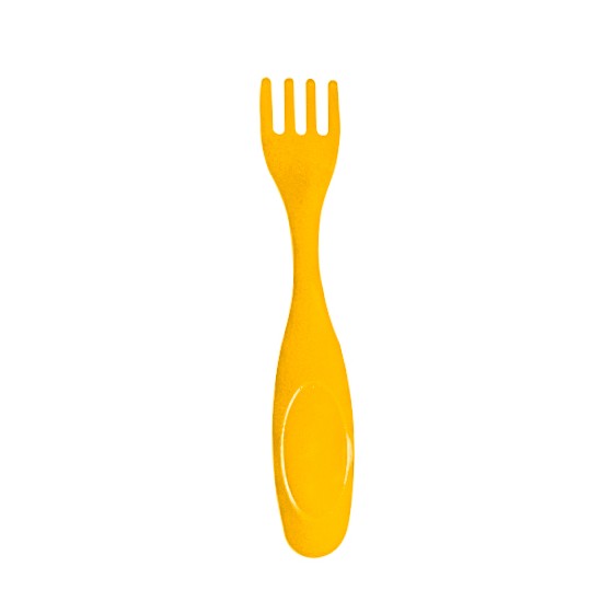 Yellow Baby Fork BPA Free